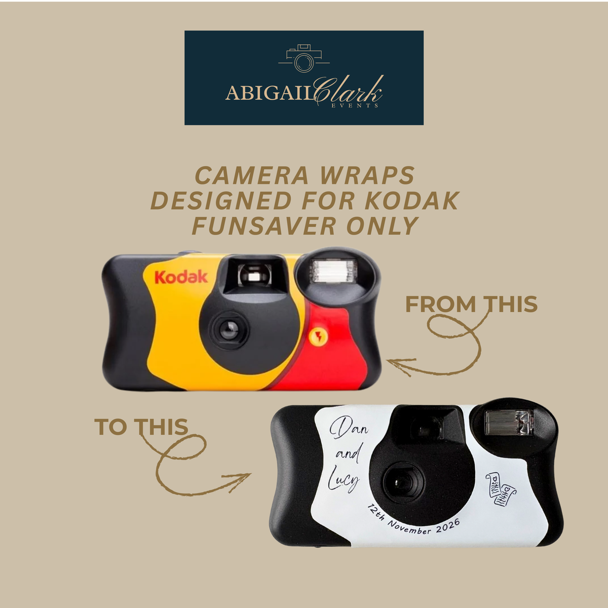Guide comparing Kodak FunSaver flash controls for choosing the correct camera wrap