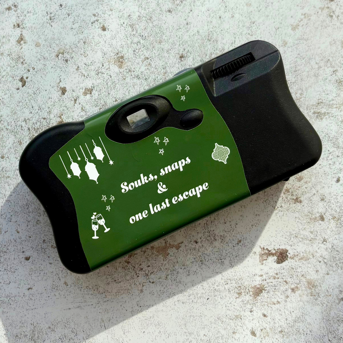 Marrakech hen party camera wrap back