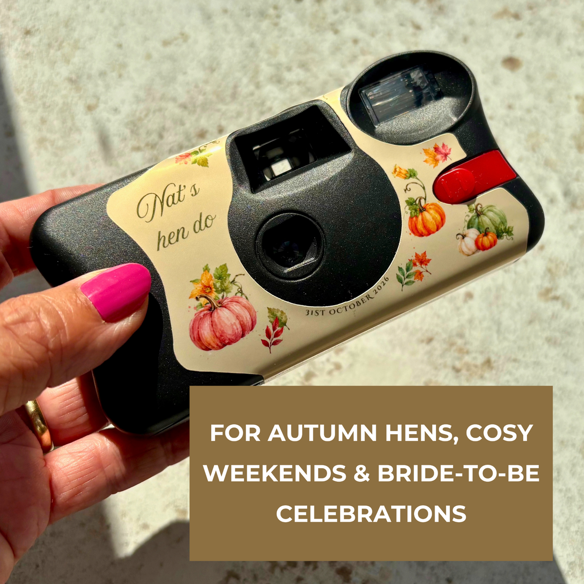 Personalised camera wrap customer review