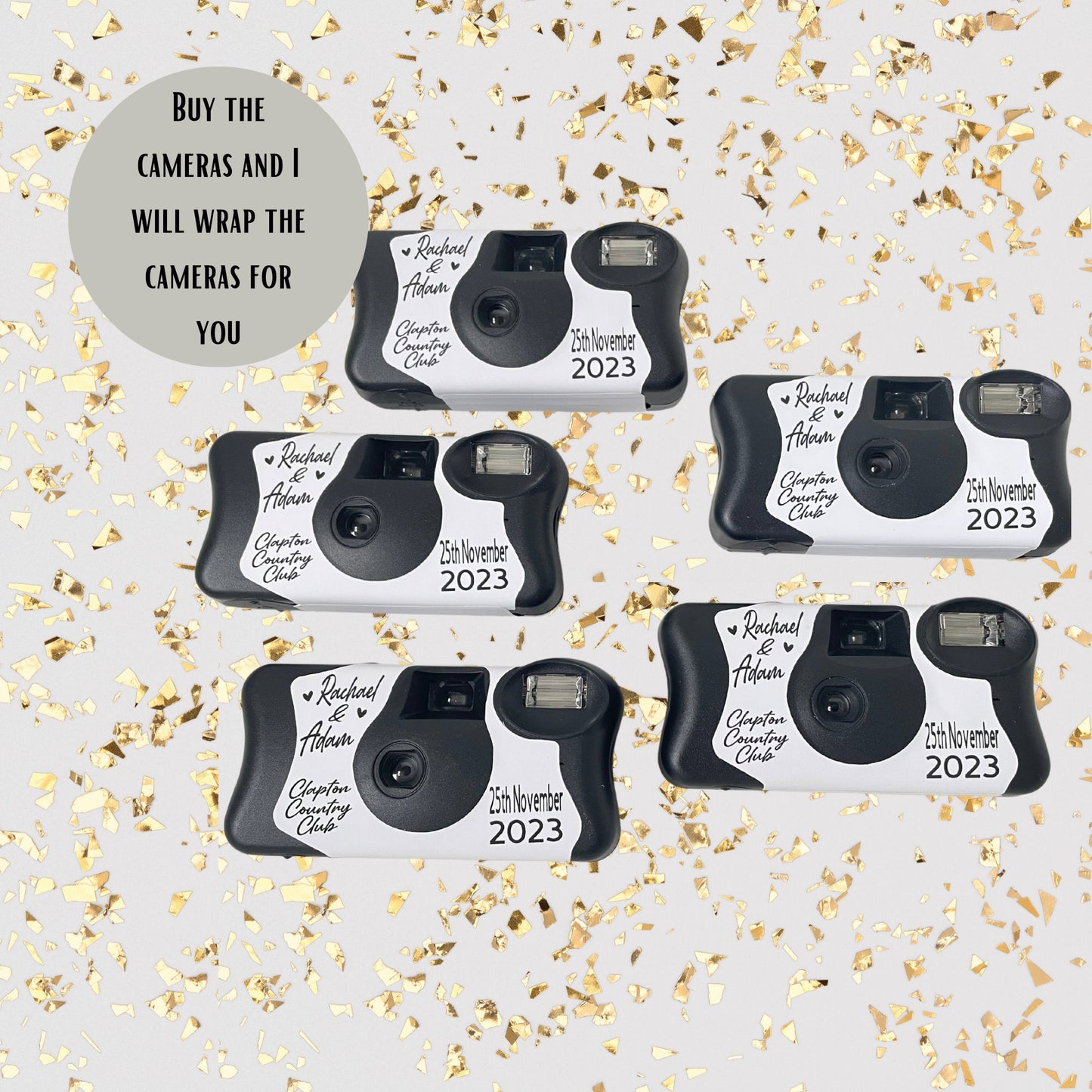 Graduation Disposable Camera Stickers